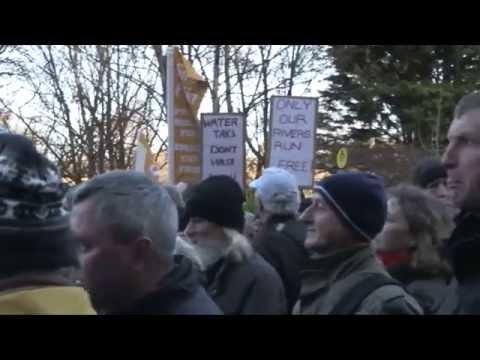 Right2Water - Dublin City Protest 10th December 2014 - No To Irish Water!