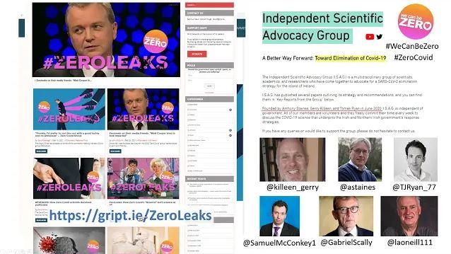 Ivor Cummins Reply to Zero Covid Group in Ireland #zeroleaks